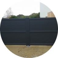 modèle Arrée 2 vantaux - remplissage plein modèle Arrée 2 vantaux - remplissage plein